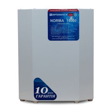 Стабилизатор напряжения теристорный NORMA HV 15 (15000Вт) 220В, стабилизация 150-300, 9 ступеней EVE купить в Украине