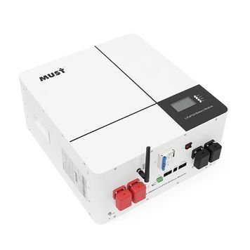 Акумуляторна батарея Must LiFePO4 LP16-24300 25.6V 300Ah, 7,68kWh, BMS100A@8S, CAN2.0 / RS232 / RS485, 6000 cycles, 486x442x250,44kg MUST купити в Україні