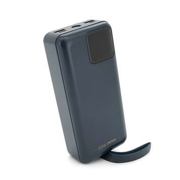 Power Bank Remax RPP-550 30000mAh, USB+Type-C+ кабеля Lighting+Type-C, 22.5W, Black, 0.67kg Remax купить в Украине