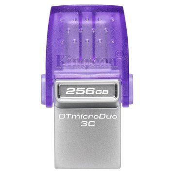 Флеш-накопичувач USB3.2 256GB Type-C Kingston DataTraveler microDuo 3C (DTDUO3CG3/256GB) Kingston купити в Україні