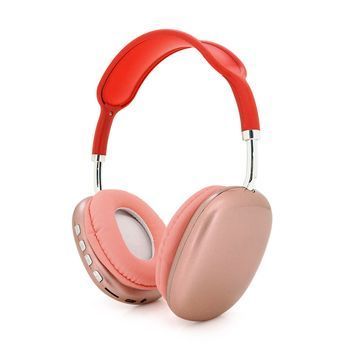 Бездротові навушники Bluetooth Macaron P9, Red Voltronic купити в Україні