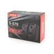 Колонки 2.0 JEDEL S-570 USB+3.5mm+Bluetooth, 2x3W, 30Hz-16KHz, з LED підсвічуванням, 180х95х90 мм, Black, BOX JEDEL &mdash; фото