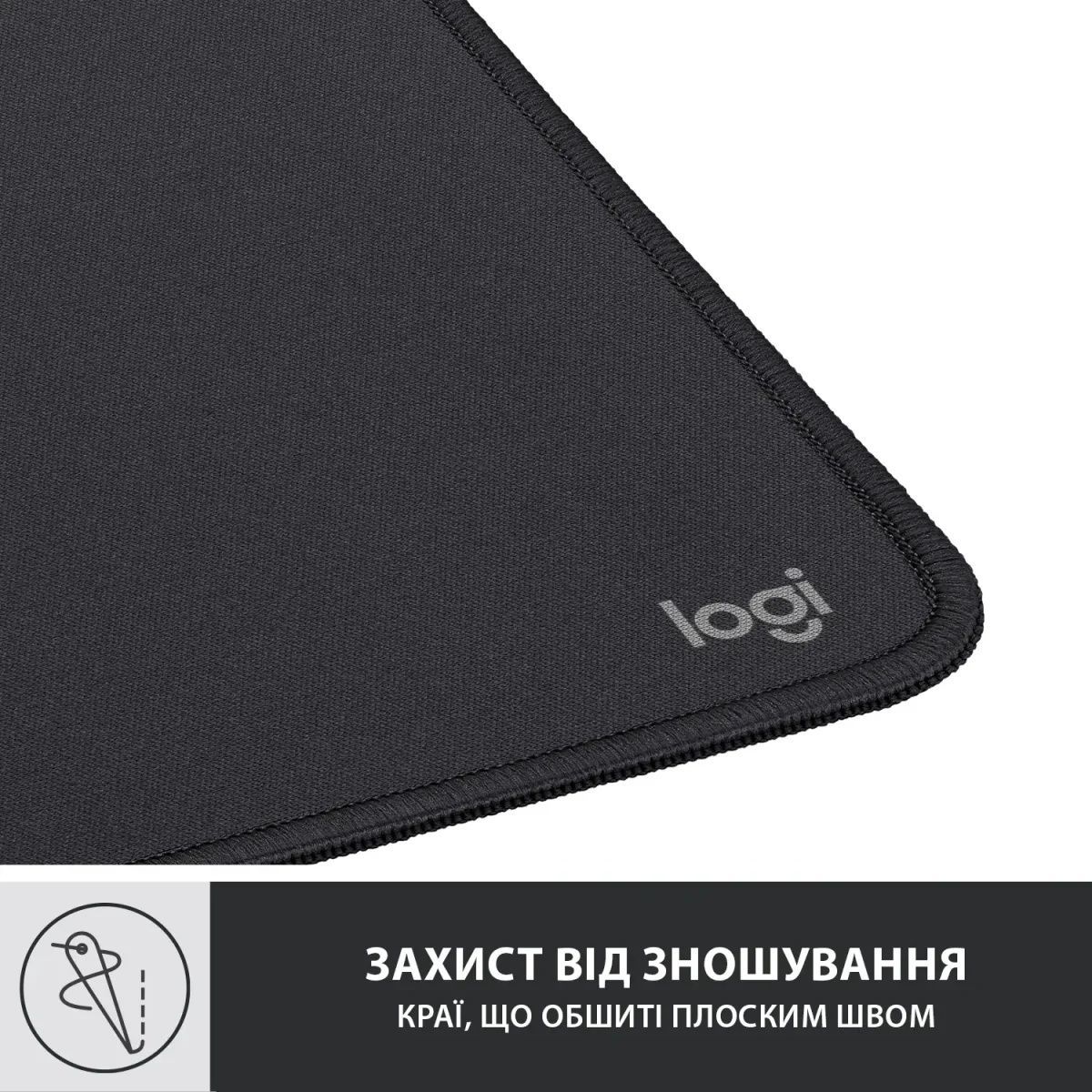 Ігрова поверхня Logitech Mouse Pad Studio Series Graphite (956-000049) Logitech купить в Украине