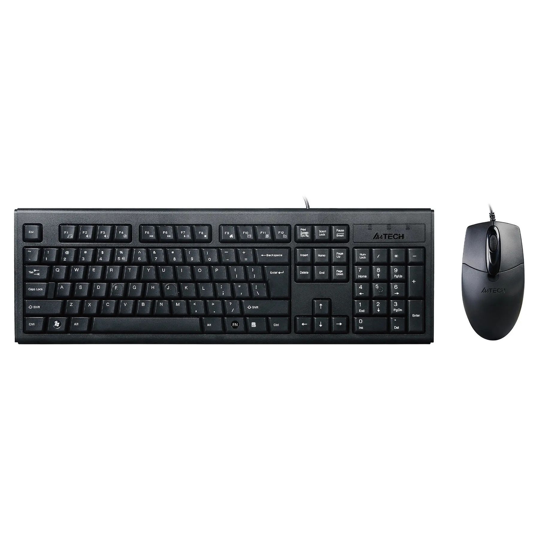 Комплект (клавіатура, миша) A4Tech KRS-8372 Black A4Tech купити в Україні