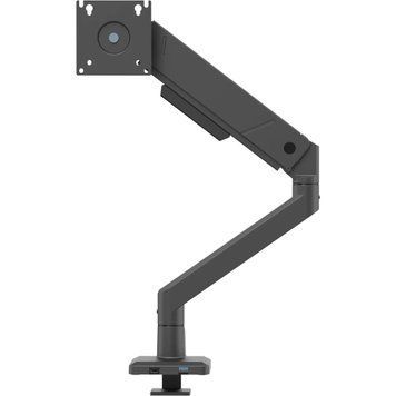 Кріплення для монітора (кронштейн) QUBE 4516MB.USB Black (4516MB.USB) up to 45" Mechanical Spring 16kg, USB 3.0, VESA 75x75,100x100 QUBE купити в Україні