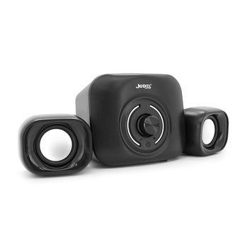 Колонки 2.1 JEDEL S-560P USB+3.5mm, 2x3W+5W, 150Hz-20KHz, з LED підсвічуванням, Black, BOX JEDEL купити в Україні