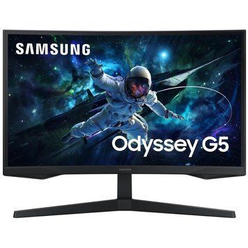Монитор Samsung 32" Odyssey G5 S32CG550 Black (LS32CG550EIXUA) VA Black Curved 165Hz Samsung купить в Украине