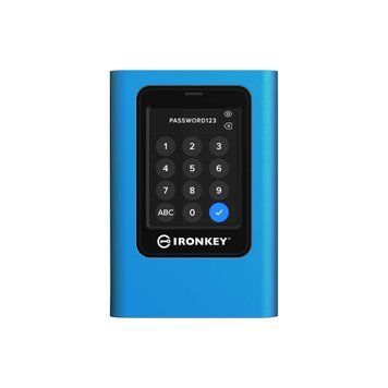 Накопитель внешний SSD Portable USB 3.84TB Kingston IronKey Vault Privacy 80 (IKVP80ES/3840G) Kingston купить в Украине