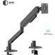 Кріплення для монітора (кронштейн) QUBE 4516MB.USB Black (4516MB.USB) up to 45" Mechanical Spring 16kg, USB 3.0, VESA 75x75,100x100 QUBE &mdash; фото