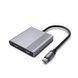 Док-станція Cablexpert USB-C 3-в-1 (A-CM-COMBO3-04) Cablexpert &mdash; фото