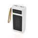 Powerbank ACL PW-61 30000mAh, SOLAR, Type-C / Lighting / Micro / USB, WHITE, Box ACL &mdash; фото