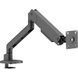 Кріплення для монітора (кронштейн) QUBE 4516MB.USB Black (4516MB.USB) up to 45" Mechanical Spring 16kg, USB 3.0, VESA 75x75,100x100 QUBE &mdash; фото