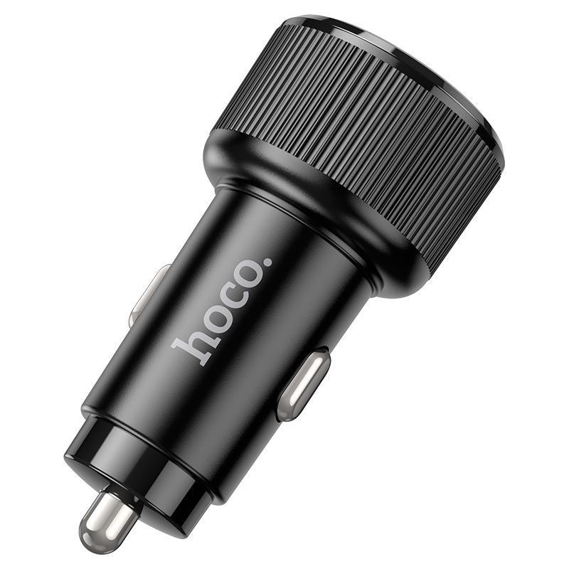 АЗУ 12-24V HOCO NZ14A, USB 3.0+USB-C, 3A, PD20W+QC3.0, Black, Box HOCO купити в Україні