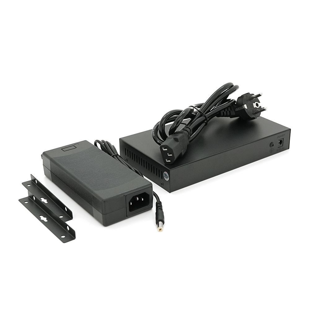 8мі портовий PoE Full Gigabit комутатор ONV-POE33108PFG, 8xPoe1000Мбіт + 1х1000 Мбіт + 1xSFP 1000Мбіт, до 250м, IEEE802.3af / at, потужність 110Вт ONV купити в Україні