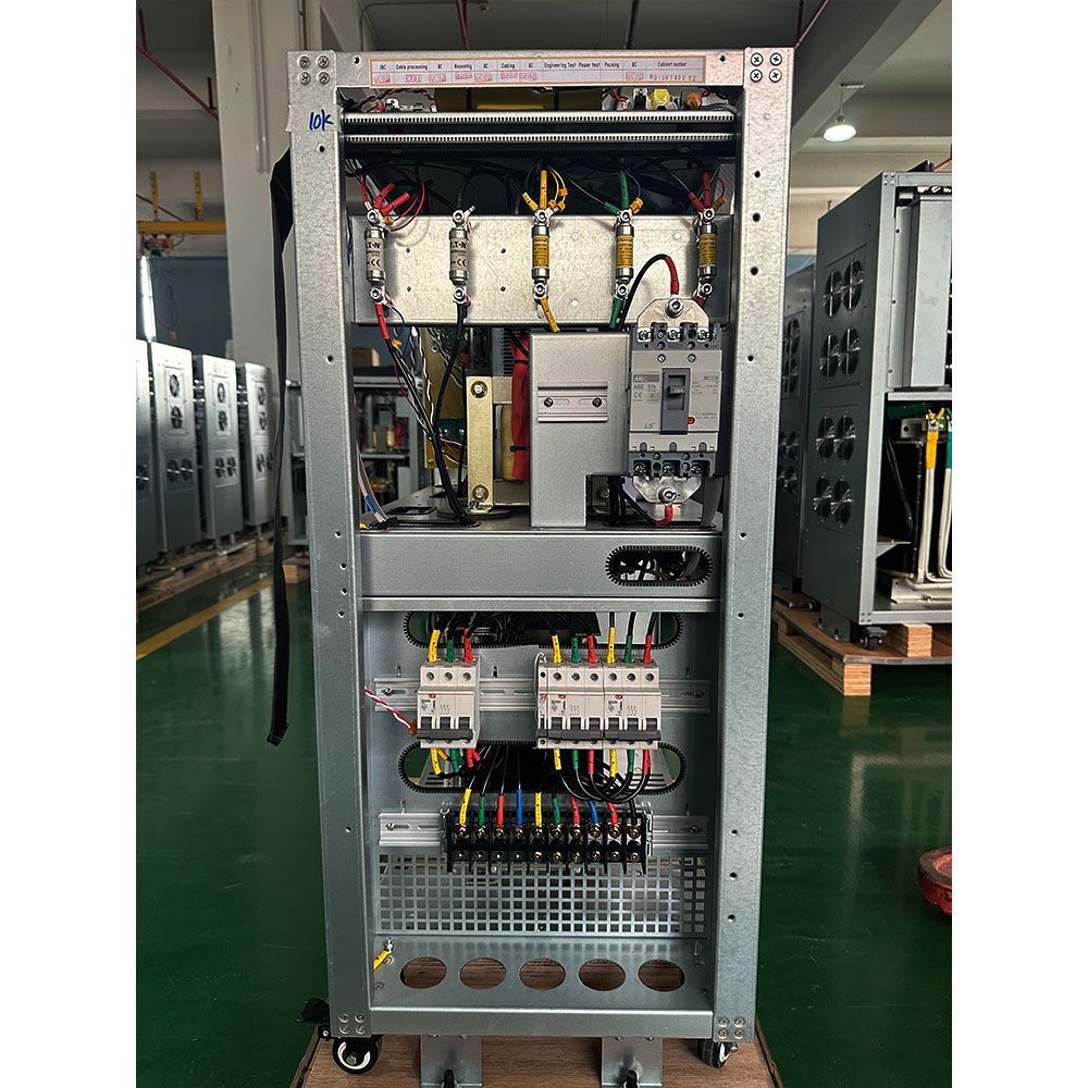 ИБП ONLine 3-ФАЗЫ RITAR GP33-10KL, 384Vdc, 10KVA / 8KW, под внешний АКБ, вход 3 фазы-выход 1 фаза (830*402*1050mm), 153кг Ritar купить в Украине