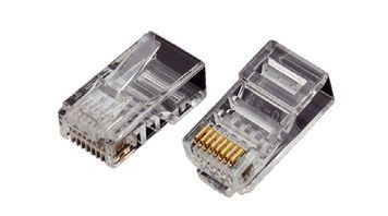 Коннектор OK-net RJ-45 Кат.5e UTP 3U упаковка 100 шт. цена указана за шт. ОДЕСКАБЕЛЬ купить в Украине