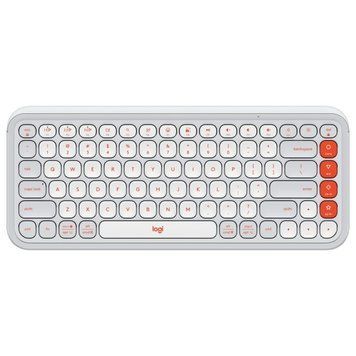 Клавіатура бездротова Logitech Pop Icon Keys Off White (920-013072) Logitech купити в Україні