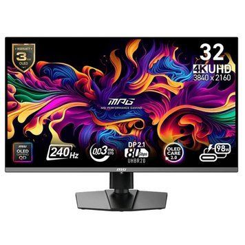 Монітор MSI 31.5" MPG 322URX QD-OLED Black 240Hz MSI купити в Україні