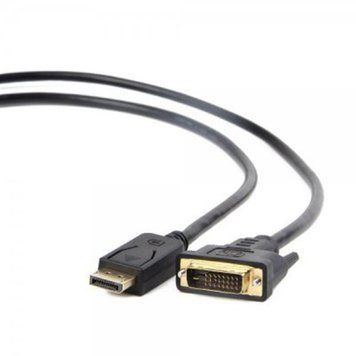 Кабель Cablexpert DisplayPort - DVI (М/М), 1.8 м, чорний (CC-DPM-DVIM-6) Cablexpert купити в Україні