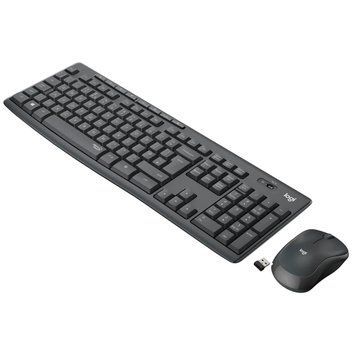 Комплект клавіатура та мишка Logitech MK295 Silent UA Graphite (920-009800) Logitech купити в Україні