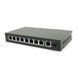8мі портовий PoE Full Gigabit комутатор ONV-POE33108PFG, 8xPoe1000Мбіт + 1х1000 Мбіт + 1xSFP 1000Мбіт, до 250м, IEEE802.3af / at, потужність 110Вт ONV &mdash; фото