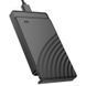 Карман HOCO HB46, 2,5", пластиковый корпус, интерфейс USB3.0 SATA, Black HOCO &mdash; фото