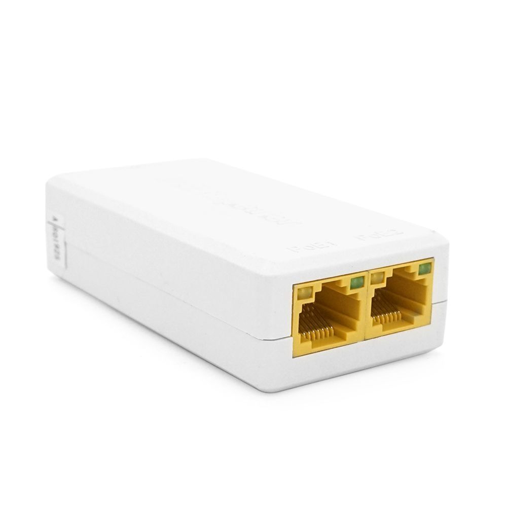 POE удлинитель-делитель RITAR 1 / 2 ( 1 Вх -2 Вых, 10 / 100Mpbs POE ) 44-57V- 24W, Переключатель-100 / 250метров, White Ritar купить в Украине