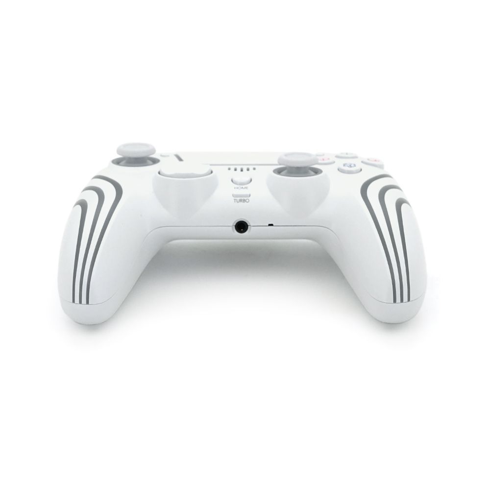 Геймпад Brazzers BR-P5 / P4 / NL беспроводной для PS5 RGB Wireless DOUBLE Motor Vibration, White, 3.7V, 1000mAh, Box Brazzers купити в Україні