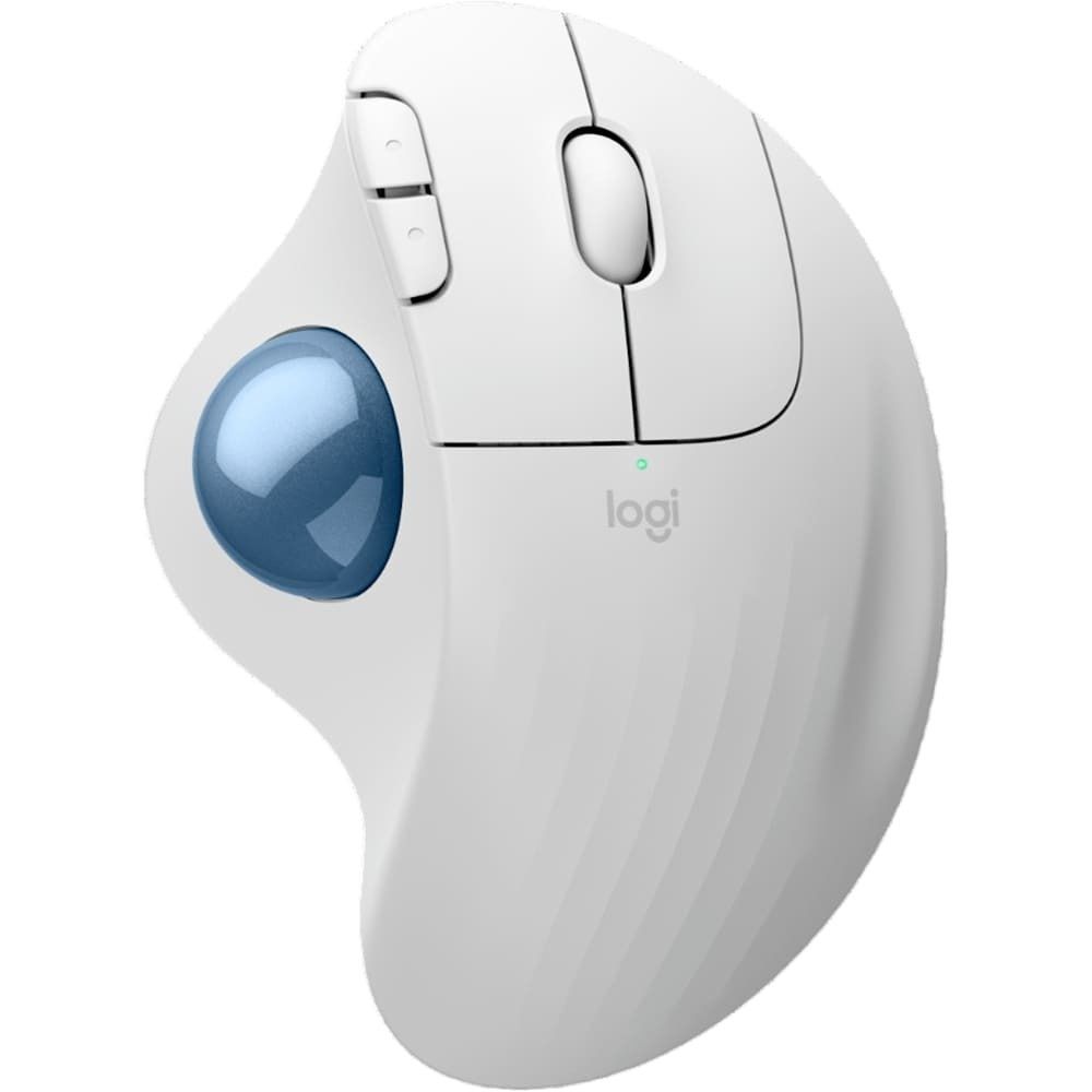 Мышь беспроводная Logitech Ergo M575S Off-White + Blue Ball (910-007030) Logitech купить в Украине
