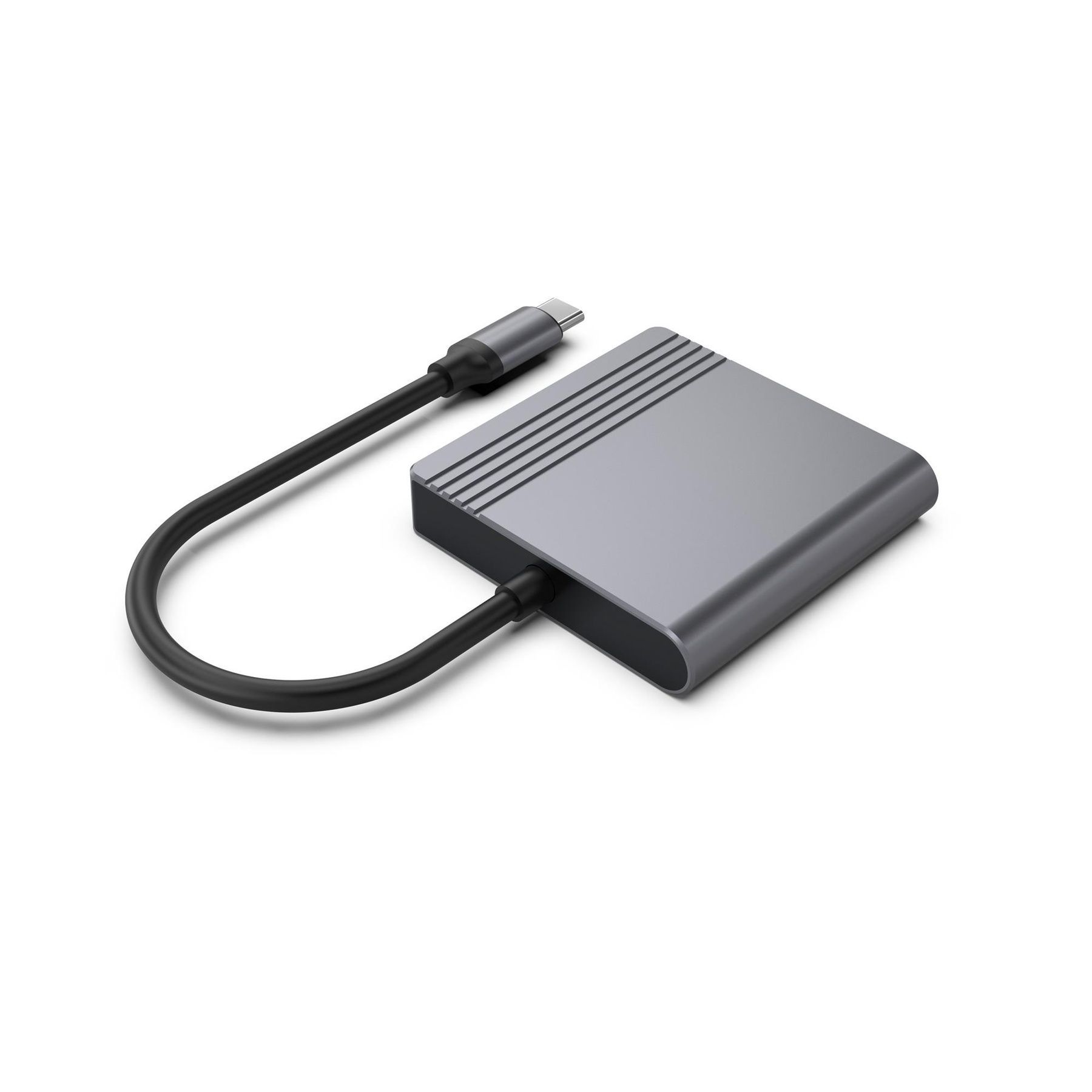 Док-станція Cablexpert USB-C 3-в-1 (A-CM-HDMIFDPF-01) Cablexpert купити в Україні
