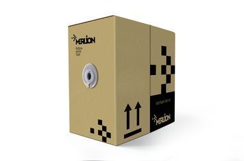 Кабель КПП-ВП (100) 4P 24AWG (UTP-cat.5E), MERLION, СU, изоляция ПЭ, для нар. работ, 305 м, Black, Q1 MERLION купить в Украине