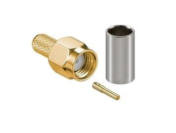 Разъем SMA Male под обжим на кабель RG58 / RG142 / RG223 / LMR-195 / 3D-FB / SYV50-3 цена за 1 шт Voltronic купить в Украине