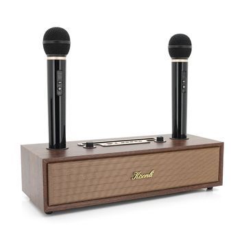 Колонка Kisonli G102 Bluetooth 5.3,Two microphone, 2х8W, 1800mAh, USB / TF / BT / AUX, DC: 5V, BOX, Brown, Q8 KISONLI купити в Україні
