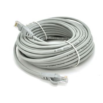 Патч-корд литий VEGGIEG, CCA, UTP, RJ45, Cat.5e, 15m, сірий VEGGIEG купити в Україні