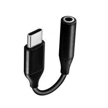 Адаптер 3.5 мм - USB Type-C (F/M), Black (2000997367320) NoName купить в Украине