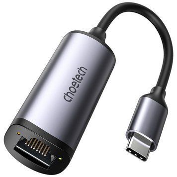Мережевий адаптер Choetech HUB-R02 USB-C to RJ45 2.5Gbps Choetech купити в Україні