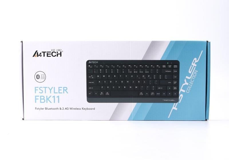Клавіатура бездротова A4Tech FBK11 Grey A4Tech купити в Україні