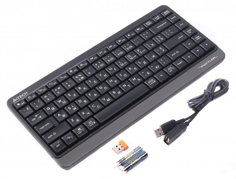 Клавіатура бездротова A4Tech FBK11 Grey A4Tech купити в Україні