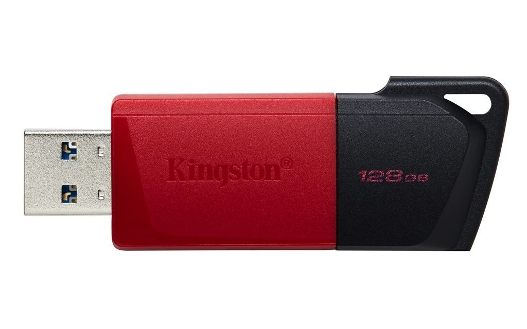 Флеш-накопичувач USB3.2 128GB Kingston DataTraveler Exodia M Black/Red (DTXM/128GB) Kingston купити в Україні