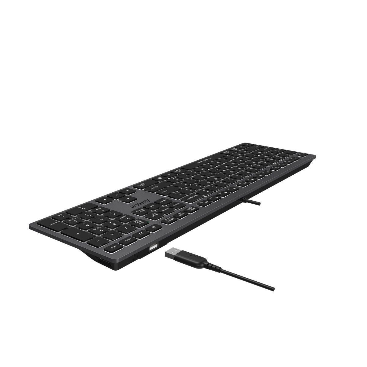 Клавиатура A4Tech Fstyler FX60H Grey White Backlit A4Tech купить в Украине