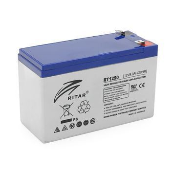 Акумуляторна батарея AGM RITAR RT1290, Gray Case, 12V 9.0Ah ( 151 х 65 х 94 (100) ) Q12 Ritar купити в Україні