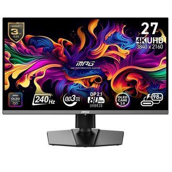 Монітор MSI 26.5" MPG 272URX QD-OLED Black 240Hz MSI купити в Україні