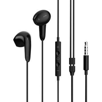 Гарнитура СolorWay 3.5 mm Wired Earphone Sound Wave Black (CW-WD04BK) ColorWay купить в Украине