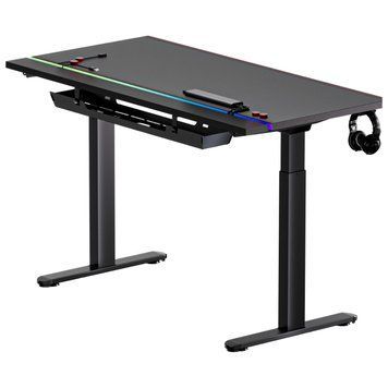 Геймерский стол 1stPlayer F.A.S.T Black (FAST-1470-RGB-BK) 1stPlayer купить в Украине
