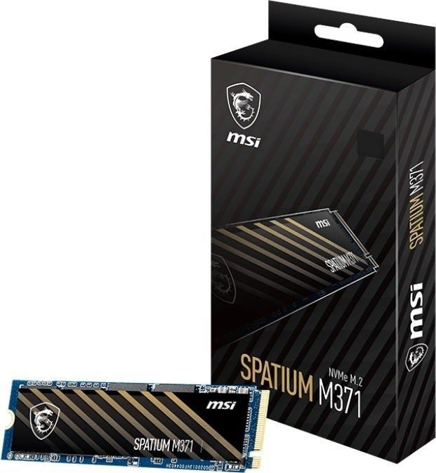 Накопичувач SSD 1TB MSI Spatium M371 M.2 2280 PCIe 3.0 x4 NVMe 3D NAND TLC (S78-440L870-P83) MSI купити в Україні