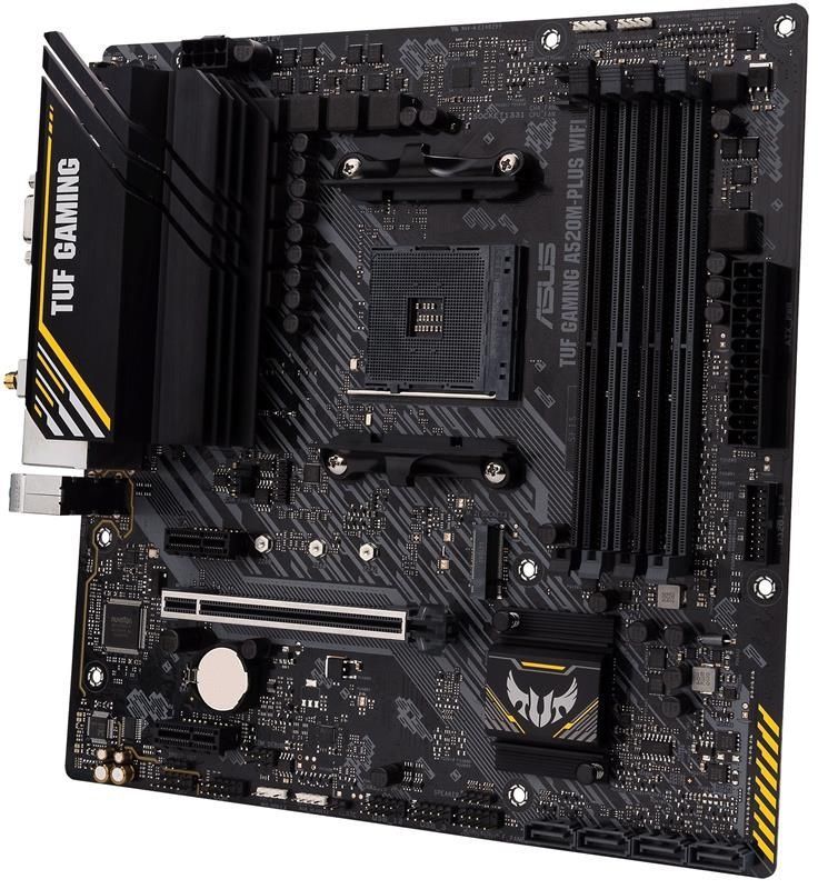 Материнська плата Asus TUF Gaming A520M-Plus WiFi Socket AM4 Asus купити в Україні