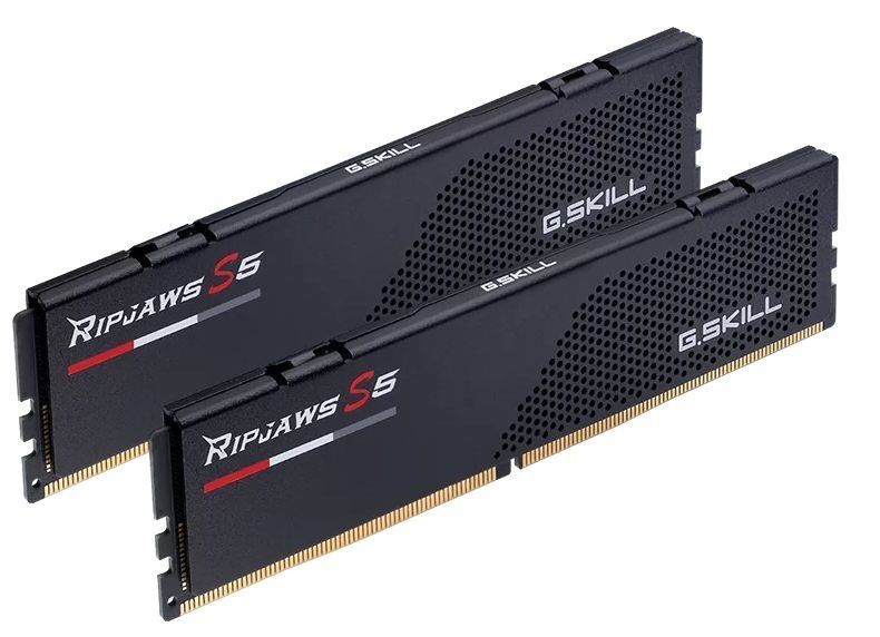 Модуль памяти DDR5 2x32GB/6400 G.Skill Ripjaws S5 Black (F5-6400J3239G32GX2-RS5K) G.Skill купить в Украине