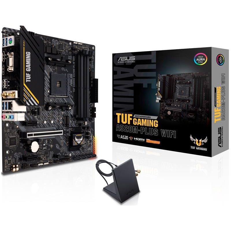 Материнська плата Asus TUF Gaming A520M-Plus WiFi Socket AM4 Asus купити в Україні