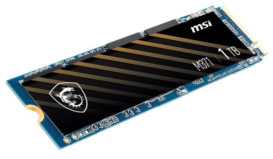 Накопичувач SSD 1TB MSI Spatium M371 M.2 2280 PCIe 3.0 x4 NVMe 3D NAND TLC (S78-440L870-P83) MSI купити в Україні