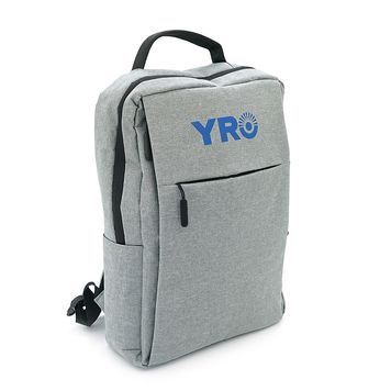 Рюкзак для ноутбука YRO 15.6", материал нейлон, выход под USB-кабель, серый YRO купить в Украине